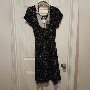 Torrid black dress with stars size 2